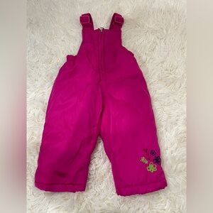 Pacific Trail Fuchsia Kids Overalls